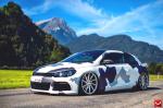 Volkswagen Scirocco on Vossen Wheels 2015 года